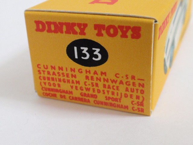 ディンキー　No.133 カニンガム・C-R5（DINKY No.133 Cunningham C-R5）