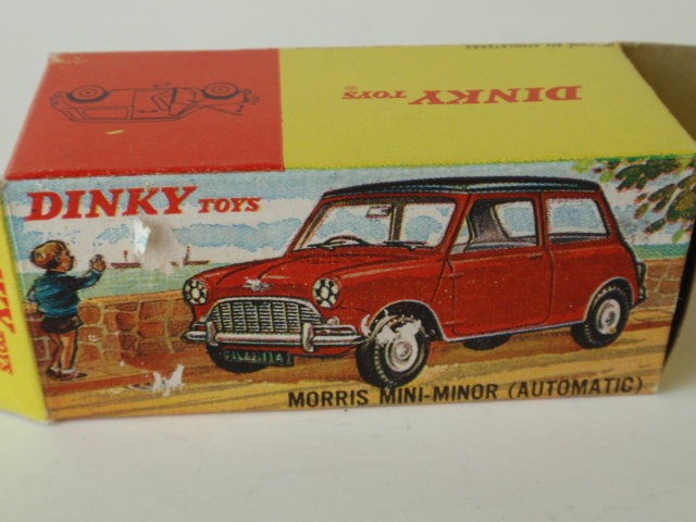 ディンキー　No.183　モーリス・ミニ・マイナー・オートマチック（Dinky No.183 Morris Mini Minor Automatic)