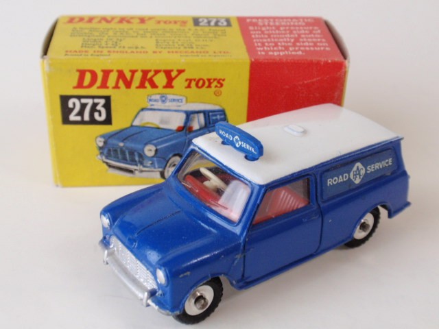 ディンキー　No.273 RAC パトロール・ミニ・バン（DINKY No273 RAC Patrol Mini Van）