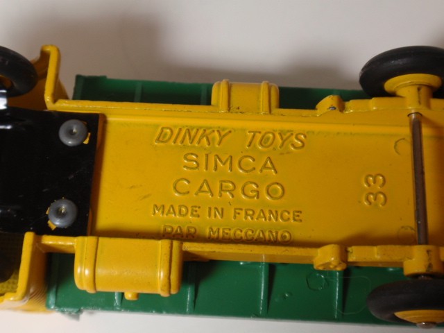 フランス・ディンキー　No.33c/579　シムカ・カーゴ・ミラー・キャリア（French Dinky No.33c/579 Simca Glaziers Truck）