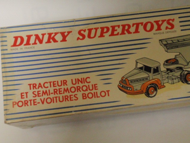 フランス・ディンキー　No.894　ユニックボイロ・カートランスポーター（FRENCH DINKY No.894 Unic Boilot Car Transporter）