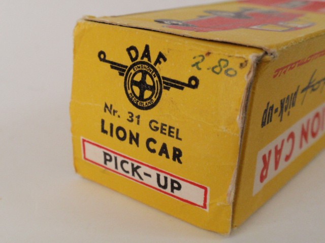 ライオンカー　No.31　DAFピックアップ（Lion Car No.31 DAF Pick-up）