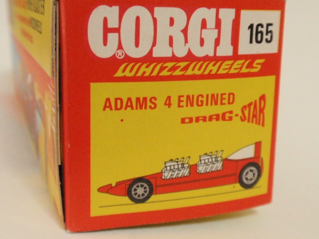 コーギー　No.165 アダムス　4気筒　ドラッグ・スター（CORGI No.165 Adams 4-engined Drag-star）
