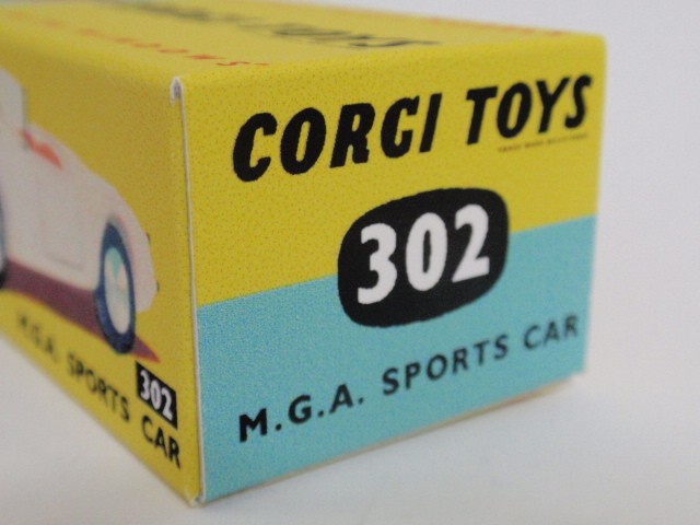 コーギー　No.302 MGA　スポーツ・カー（CORGI No.302 MGA Sports Car）