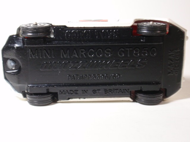 コーギー　No.305　ミニ・マーコス　GT850　ウィズホイール（Corgi No.305 Mini Marcos GT850/Wizzwheels）