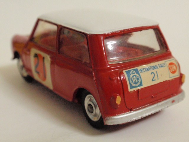 コーギー　No.333　RAC　1966インターナショナル・ラリー　ミニ・クーパー　S（CORGI No.333 1966 R.A.C. International Rally B.M.C. Mini Cooper 'S')