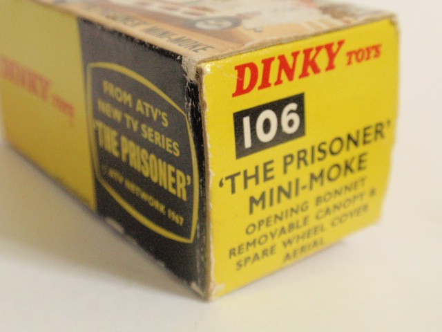 ディンキー　No.106　プリズナー・ミニ・モーク(DINKY No.106 'Prisoner' Mini Moke）