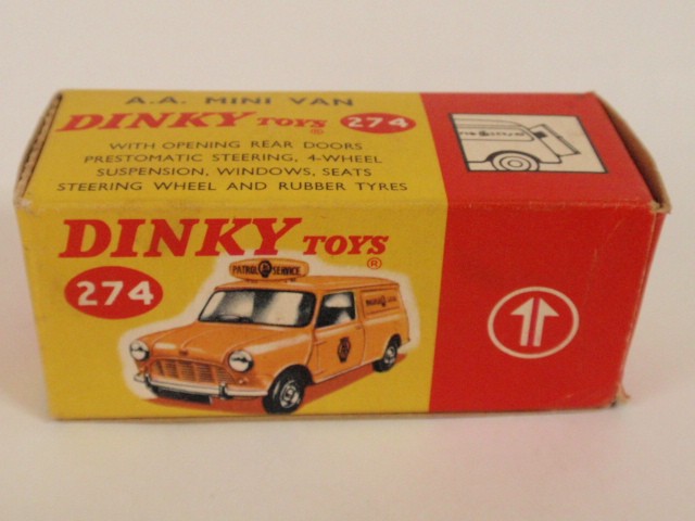 ディンキー　No.274　AAミニ・バン（Dinky No.274 AA Mini Van)