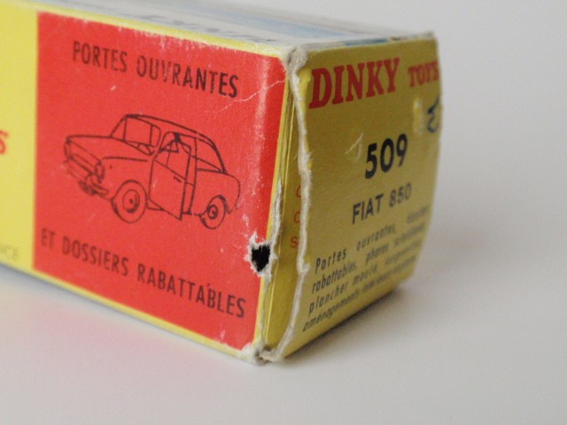 フランス・ディンキー　No.509　フィアット850（FRENCH DINKY No.509 Fiat 850）