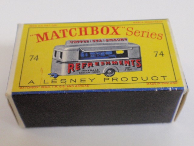 マッチボックス　No.74　移動スナック（MATCHBOX No.74 Mobile Canteen)