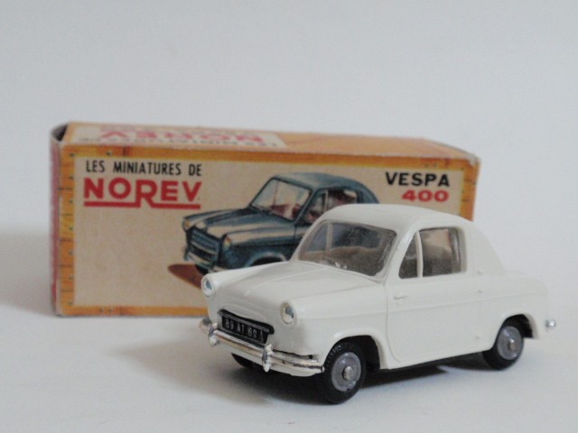 レア! ノレブ (NOREV) ベスパ400 ミニカー ② [MADE IN FRANCE] 1958年