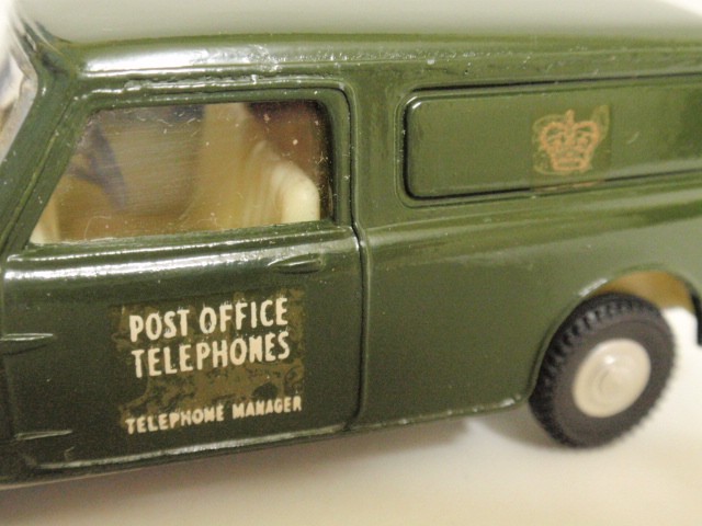 スポット・オン　No.210/2　モーリス・ミニ・バン　ポスト・オフィス・テレフォン（SPOT-ON No.210/2 Morris Mini Van - Post Office Telephones)