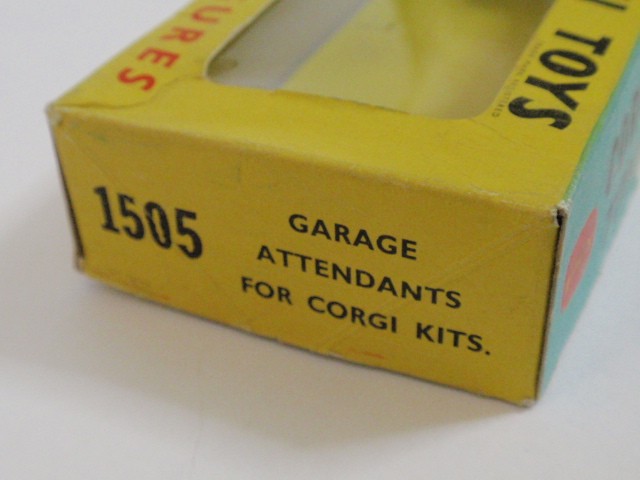コーギー　No.1505　フィギュアセット（Corgi No.1505 Set of Garage Attendants for Corgi Kits）